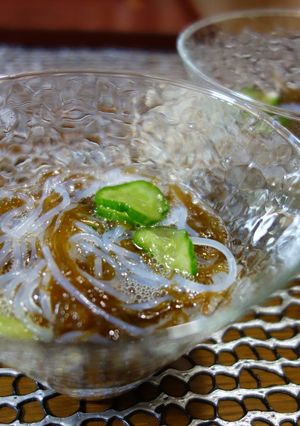 味付けもずくの和え物-レシピのメイン写真
