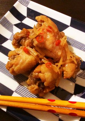 ピリ辛⭐️大人の『鳥のさっぱり煮』-レシピのメイン写真