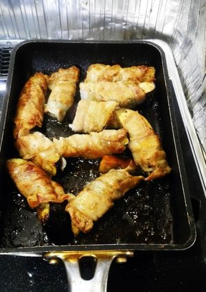 簡単☆最短５分☆茄子の肉巻きのまき☆-レシピのメイン写真