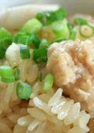 里芋＆チキンボールの★炊き込みご飯★-レシピのメイン写真