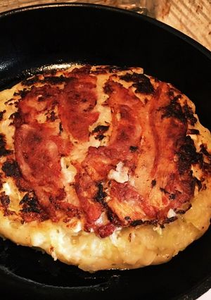 【フライパンで簡単】我が家のお好み焼き-レシピのメイン写真