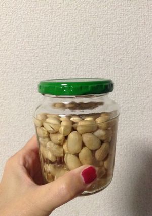 水に漬けたピーナッツ-レシピのメイン写真