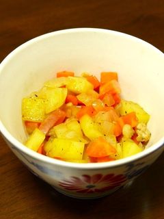 簡単!ジャーマンポテトwith鶏皮-レシピのメイン写真