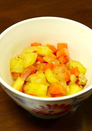簡単！ジャーマンポテトwith鶏皮-レシピのメイン写真