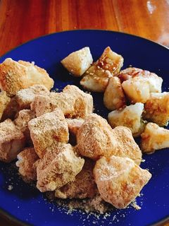 固くなったお餅で揚げ餅2種♪-レシピのメイン写真