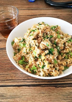 【時短】余り物納豆小松菜卵チャーハン-レシピのメイン写真