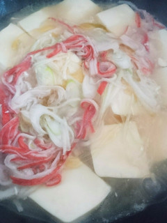 カニかま豆腐-レシピのメイン写真