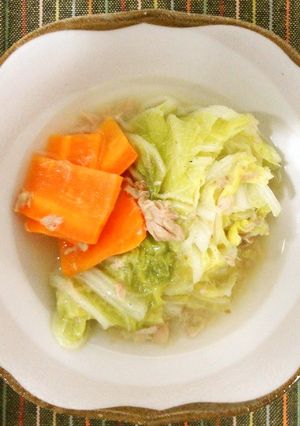 母直伝☆シーチキンと白菜の煮物-レシピのメイン写真