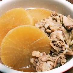 รูปของ ☆簡単☆豚バラ肉と大根の煮物