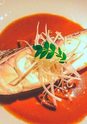 70℃ 低温調理 蒸し鯛 ごまだれ風味-レシピのメイン写真