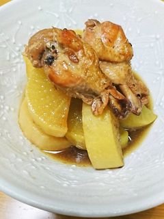 ☆軟骨までホロホロ!手羽元の煮物☆-レシピのメイン写真