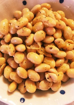 大豆の水煮塩胡椒炒め-レシピのメイン写真