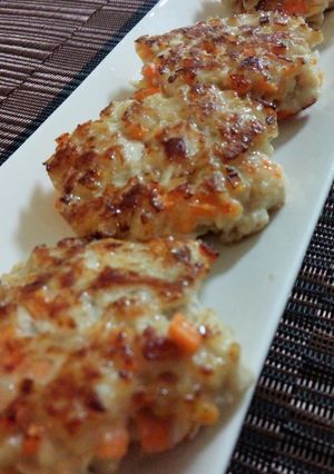 胸肉と残り野菜で☆落とし焼き-レシピのメイン写真