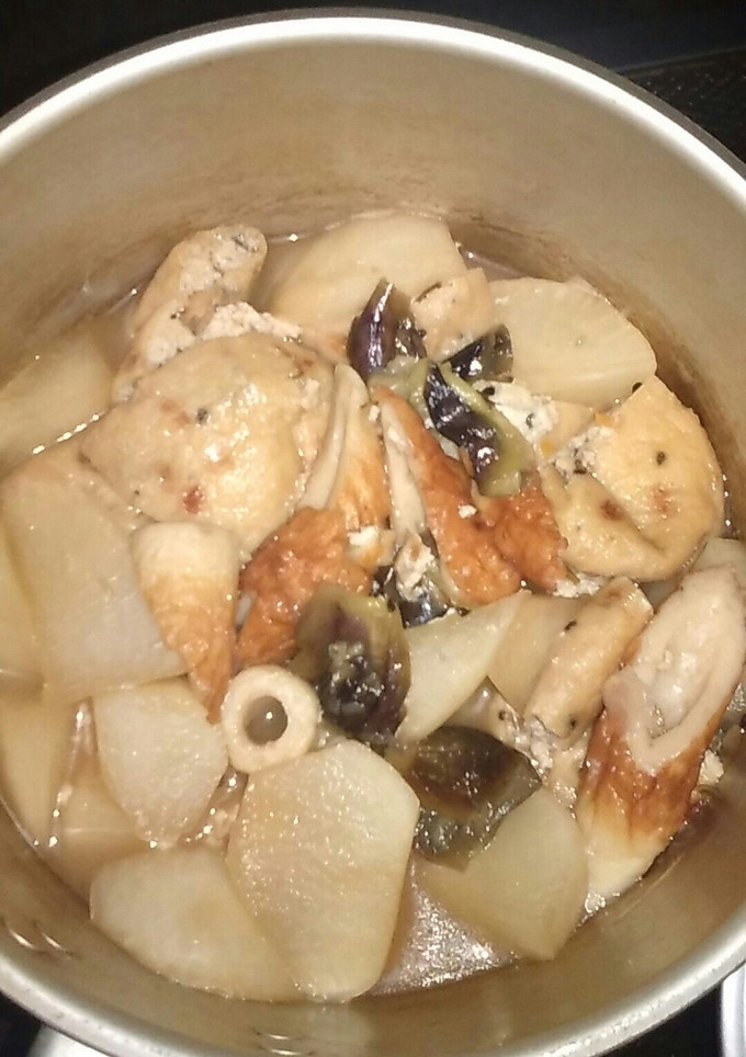 ★簡単副菜大根とちくわの煮物★-レシピのメイン写真