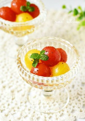 紅茶香る♡ミニトマトのマリネ-レシピのメイン写真