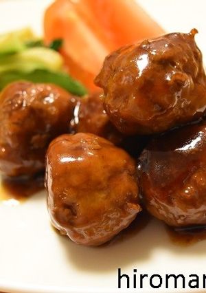 冷めてもおいしい！肉団子の甘酢あん-レシピのメイン写真