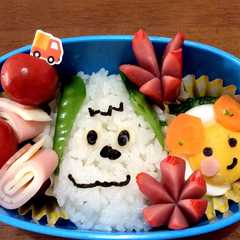 キャラ弁 ワンワンとうーたん-レシピのメイン写真