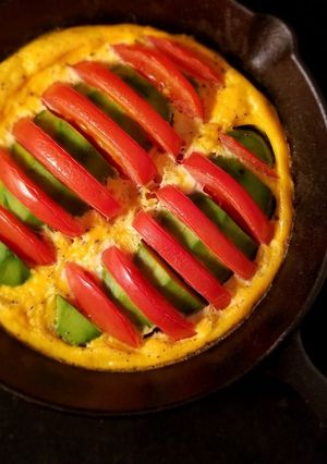 オーブンだけ!簡単卵料理のフリッタータ-レシピのメイン写真