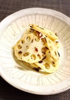 蓮根の塩昆布きんぴら～米油-レシピのメイン写真