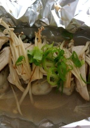 牡蠣のホイル焼-レシピのメイン写真