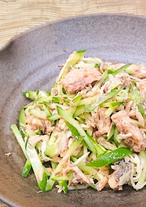 サバ缶&切り干し大根のさっぱりサラダ-レシピのメイン写真