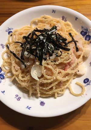 子供に人気！たらこパスタ-レシピのメイン写真