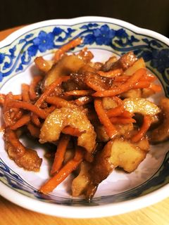 ちくわと人参のきんぴら-レシピのメイン写真