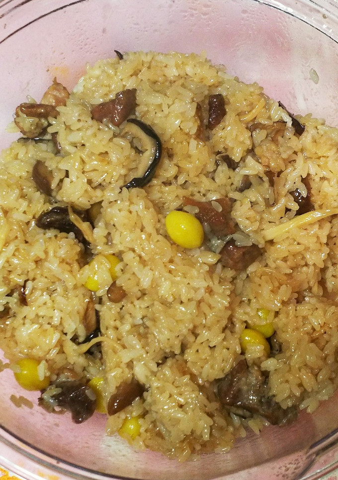 レトルトの角煮とレンジで簡単中華おこわ-レシピのメイン写真