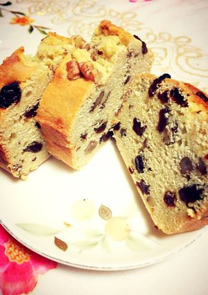 簡単！くるみとレーズンのパウンドケーキ-レシピのメイン写真