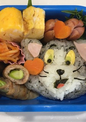 キャラ弁 トムとジェリーのトム-レシピのメイン写真
