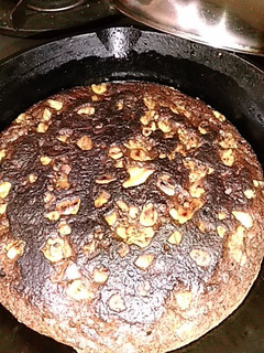 チョコバナナパンケーキ➕クルミ-レシピのメイン写真