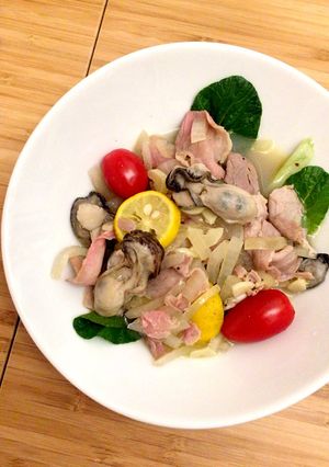 牡蠣と生ハムのホットマリネ-レシピのメイン写真