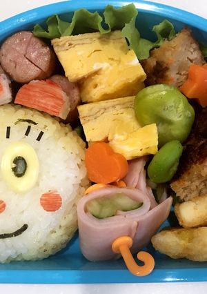 キャラ弁 ドラミちゃん-レシピのメイン写真