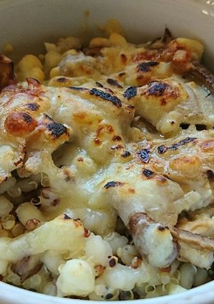 餅麦キヌアの♥️椎茸ぶっ叩いて醤油バター-レシピのメイン写真