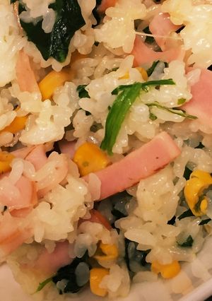 残りご飯で！リゾット？ピラフ？チーズ飯♡-レシピのメイン写真