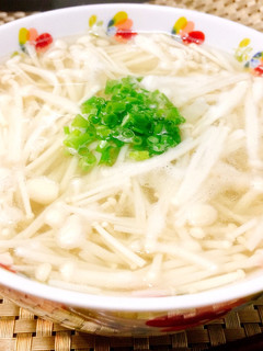 エノキのあっさり中華風スープ-レシピのメイン写真