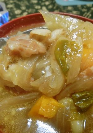 オニオングラタン風スープ　簡単　早い-レシピのメイン写真