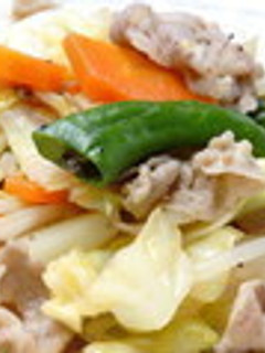 美肌☆簡単 基本の肉野菜炒め-レシピのメイン写真