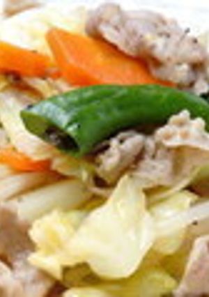 美肌☆簡単　基本の肉野菜炒め-レシピのメイン写真