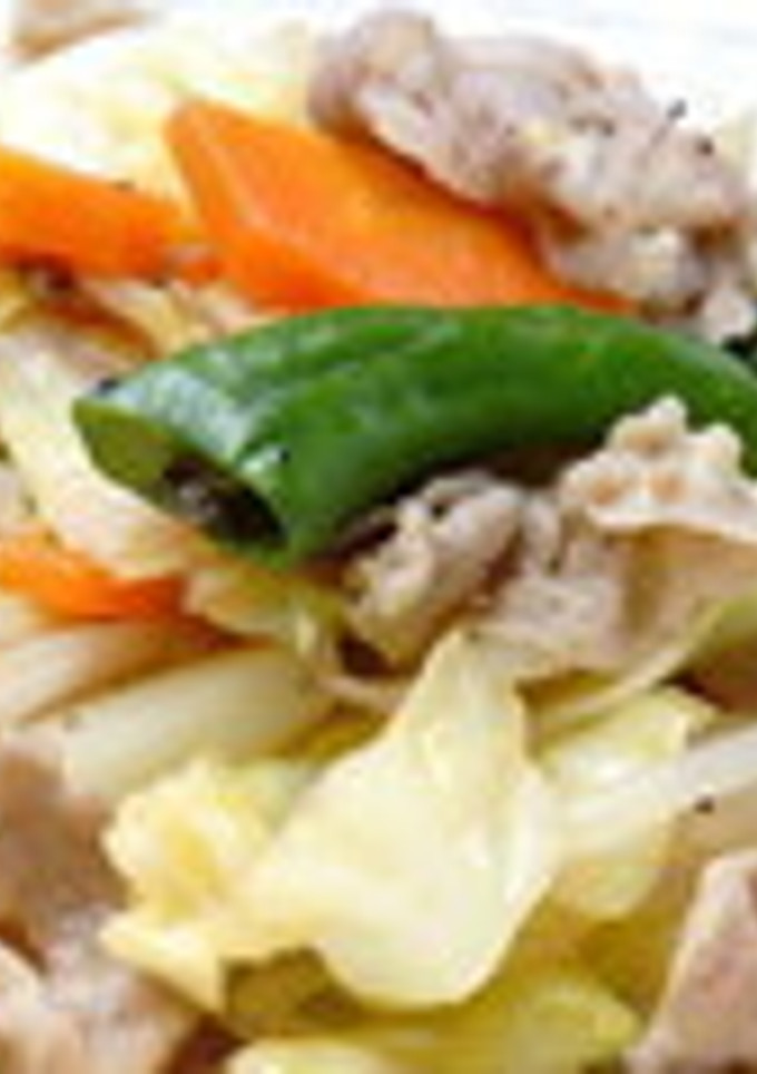 美肌☆簡単　基本の肉野菜炒め-レシピのメイン写真