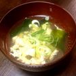 汁物一品!かき玉春雨スープ