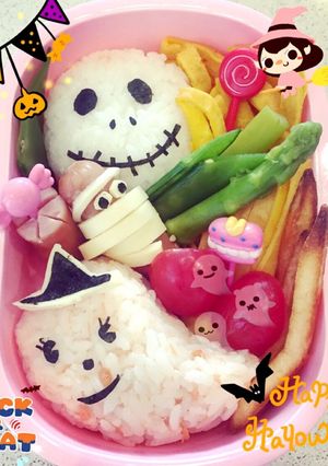 ハロウィンお弁当-レシピのメイン写真