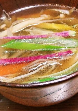 千切りdeジュリアンスープ-レシピのメイン写真