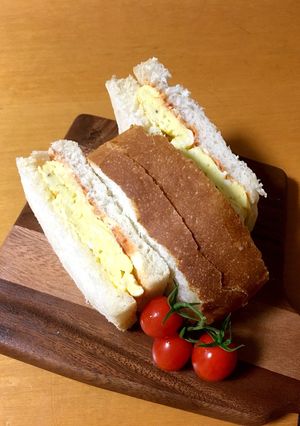 米油でふっくらたまごサンド-レシピのメイン写真