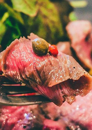 58℃ なめらかな牛肉のカルパッチョ-レシピのメイン写真
