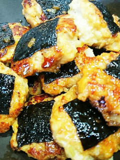 鶏磯部だんご-レシピのメイン写真