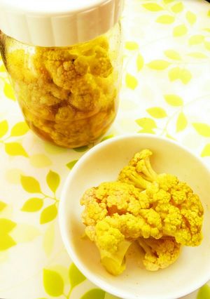 ☺簡単♪カリフラワーのカレーピクルス☺-レシピのメイン写真