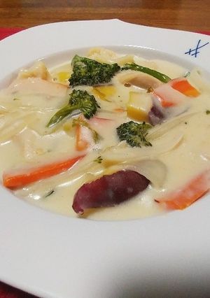 さつま芋のクリームシチュー-レシピのメイン写真
