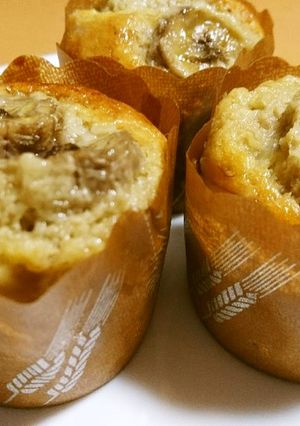 熟したバナナの救済♪HMでバナナマフィン-レシピのメイン写真