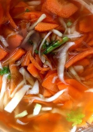 人参大根甘酢漬け-レシピのメイン写真